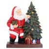 Kerstfiguur Santa Claus Met Led-verlichting