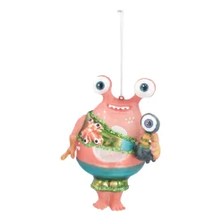 Kersthanger Alien Monster | Glas | Multi | 12cm