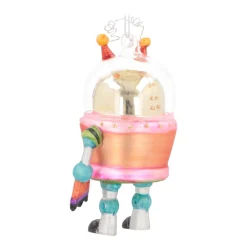 Kersthanger Alien Robot | Glas | Multi | 12cm