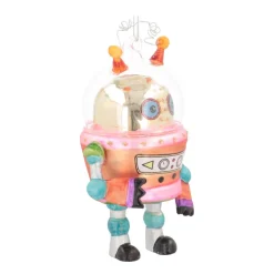 Kersthanger Alien Robot | Glas | Multi | 12cm