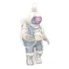 Kersthanger Astronaut | Glas | Zilver | 14cm