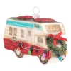 Kersthanger Camper | Glas | Rood | 11cm
