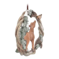 Kersthanger Hertje | Polyresin | 10cm