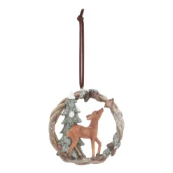 Kersthanger Hertje | Polyresin | 10cm