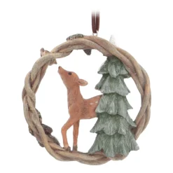 Kersthanger Hertje | Polyresin | 10cm