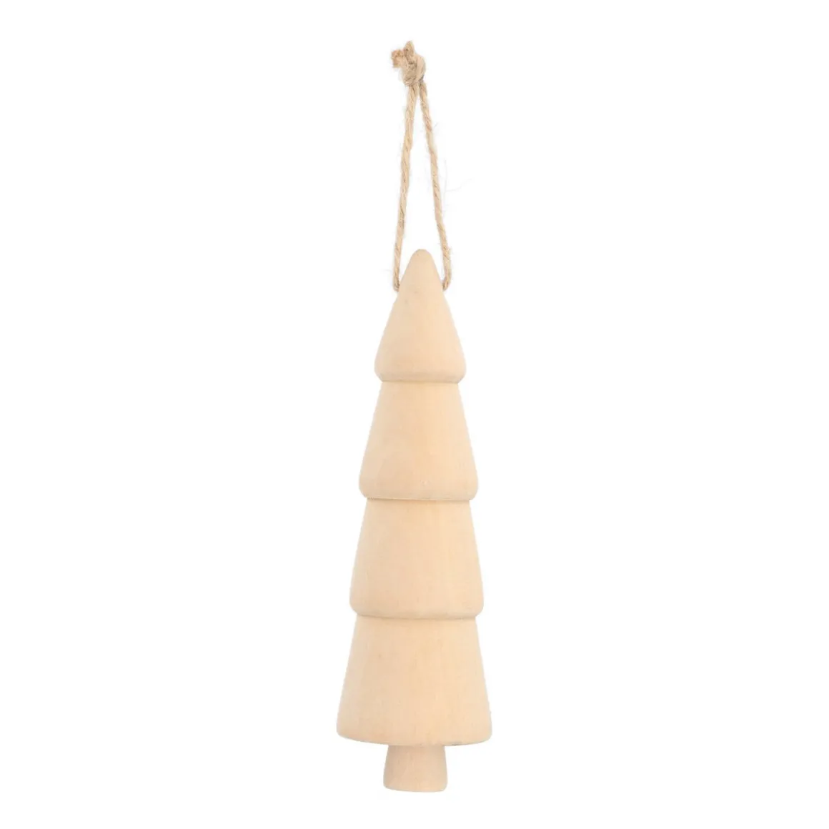 Kersthanger Houten Kerstboom | Bruin | 13 Cm