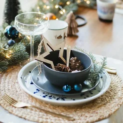 Kersthanger Houten Ster | Bruin | 15 Cm