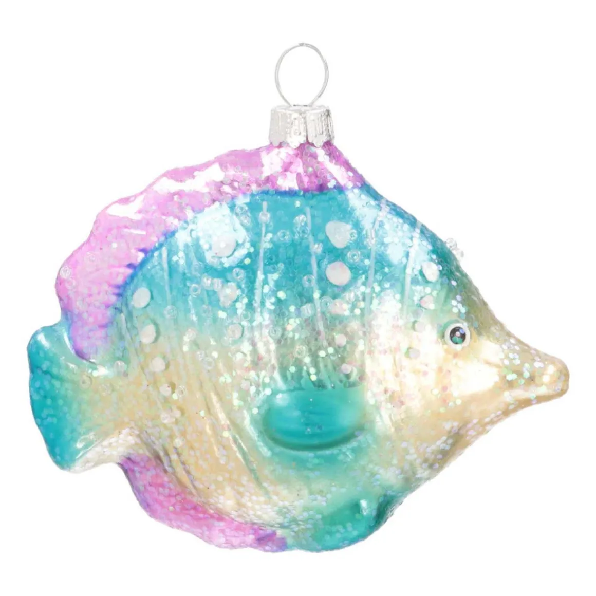 Kersthanger Kleurrijke Vis | Glas | Multi | 10cm