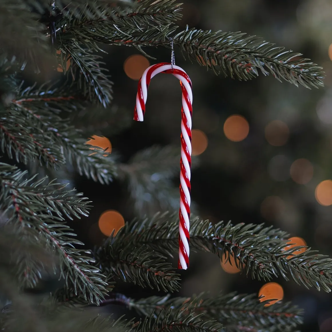 Kersthanger Set Van 4 Klassieke Zuurstokjes