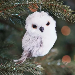 Kersthanger Sneeuwuil | 9 Cm