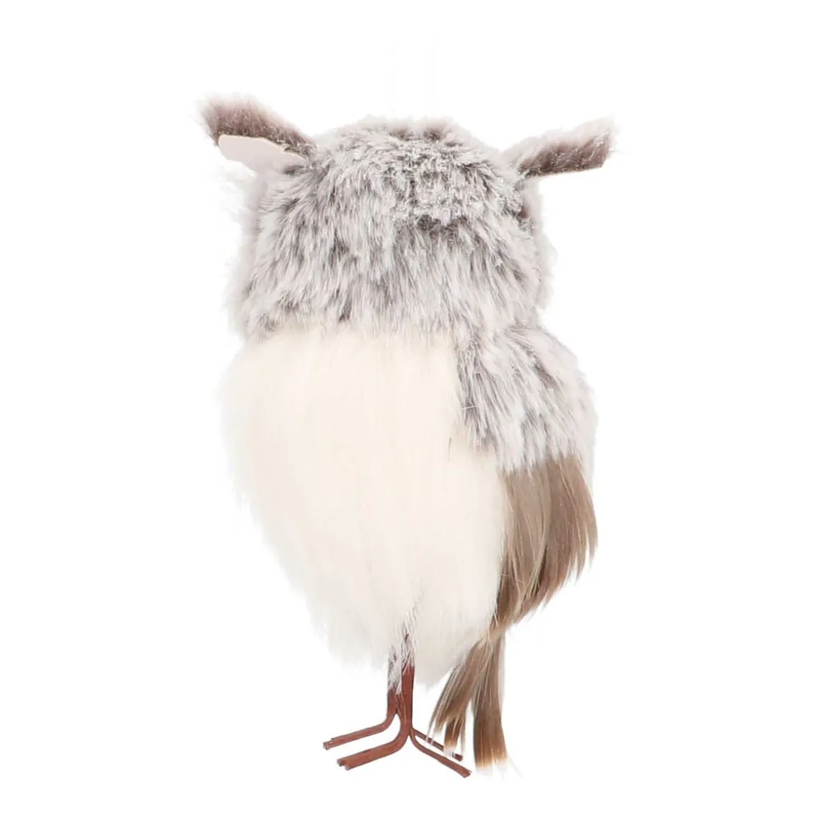 Kersthanger Uil | Grijs | 13 Cm