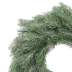 Kerstkrans Met Lichte Sneeuw Ø 35 Cm