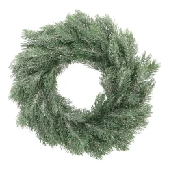 Kerstkrans Met Lichte Sneeuw Ø 35 Cm