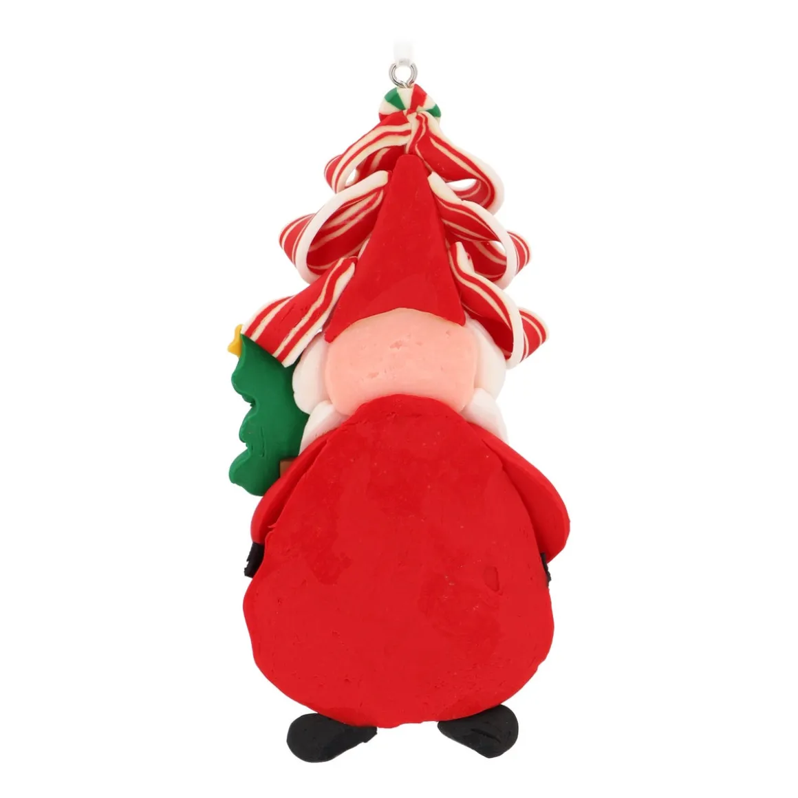 Kerstman Kersthanger Met Hip Kapsel En Kerstboompje