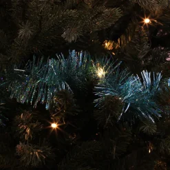 Kerstslinger Ijsblauw 270x7,5cm Laser