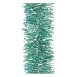 Kerstslinger Ijsblauw 270x7,5cm Laser