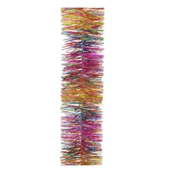 Kerstslinger Regenboog/multi 270x7,5cm Laser