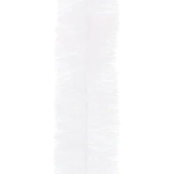 Kerstslinger Transparant Wit 270x7,5cm Glanzend