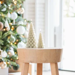 Kleine Kerstboomkaars 3D Groen