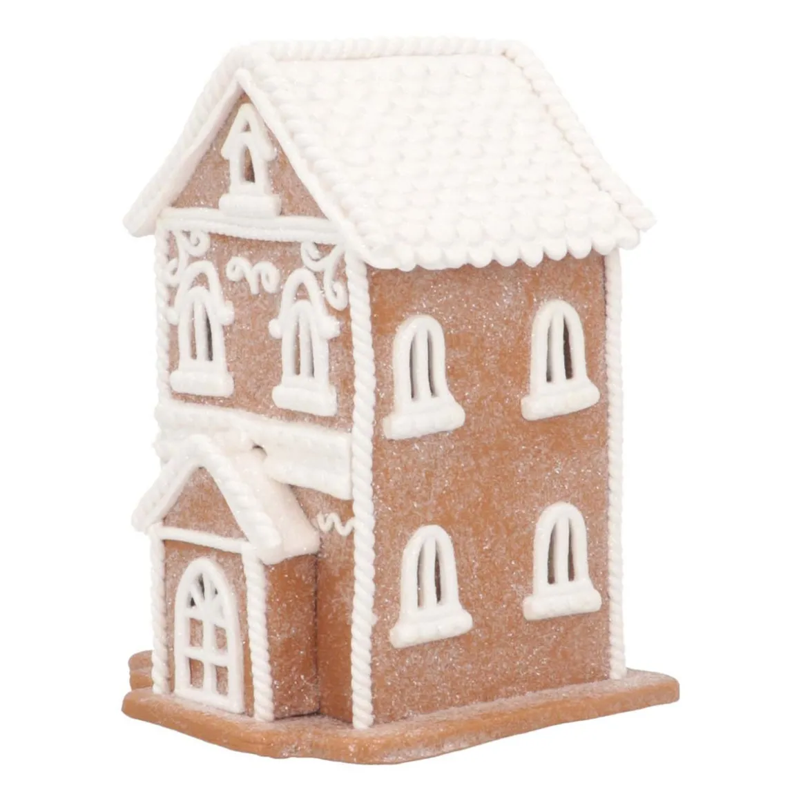 Koekhuisje Van Klei | Led | Handgemaakt | 19cm
