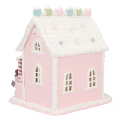 Koekhuisje Van Klei | Led | Handgemaakt | 22cm