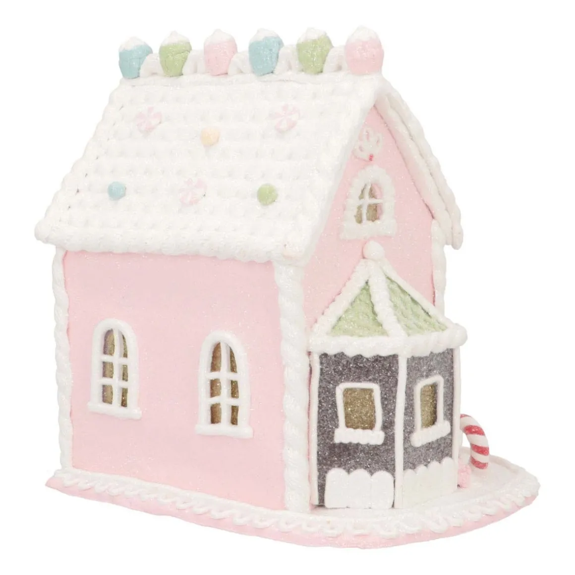 Koekhuisje Van Klei | Led | Handgemaakt | 22cm