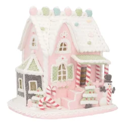 Koekhuisje Van Klei | Led | Handgemaakt | 22cm