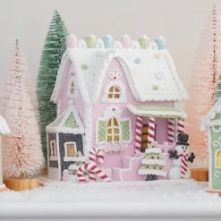 Koekhuisje Van Klei | Led | Handgemaakt | 22cm