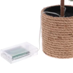 LED Kerstboompje In Pot 90 Cm Met 'frost-look'