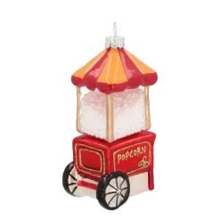 Luxe Kersthanger Popcorn Machine 12 Cm