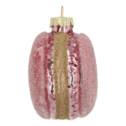 Mauve Macaron Kersthanger