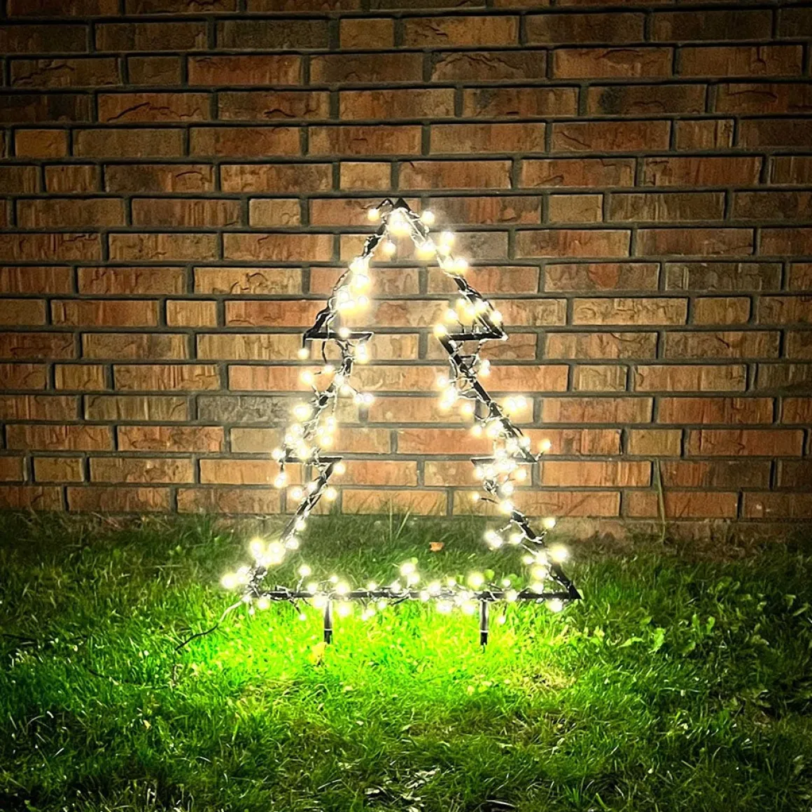 Metalen Kerstboom Met LED | 75 Cm | Timer | Buiten