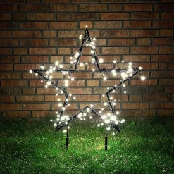 Metalen Ster Met LED | 73 Cm | Timer | Buiten