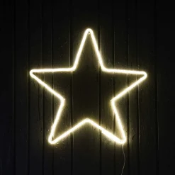 Neon Kerstster | 50 Cm