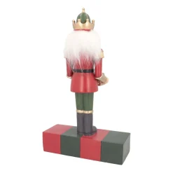 Notenkraker Met Advent Countdown Kalender | Met Led | 35cm