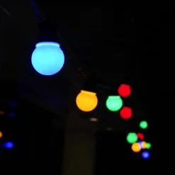 Partyverlichting Buiten - Koppelbaar| 20 Bollen | Multi-color | Timer