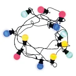 Partyverlichting Buiten - Koppelbaar| 20 Bollen | Multi-color | Timer