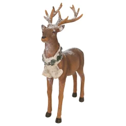 Polyresin Hertenbeeld Met Sjaal