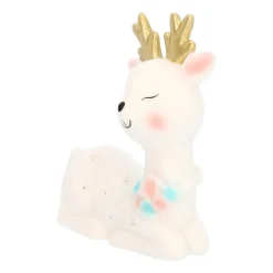 Rendier Porselein Wit 12,5cm LED