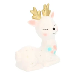 Rendier Porselein Wit 12,5cm LED