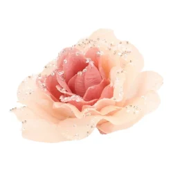 Roos Op Clip Oudroze 12 Cm