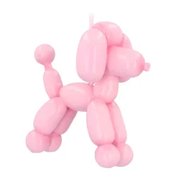 Roze Design Kersthanger 'ballonhondje'