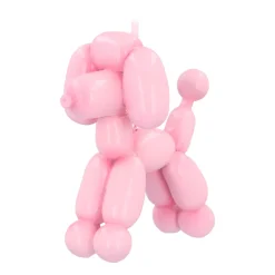 Roze Design Kersthanger 'ballonhondje'