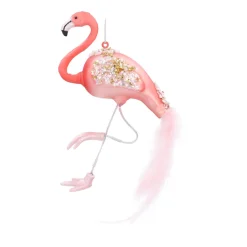 Roze Flamingo Kersthanger Voor Een Tropische Kerst