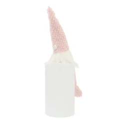 Roze Gnome Met Bungelende Benen