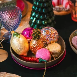 Roze Macaron Kersthanger