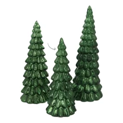 Sfeervolle Diepgroene Led-kerstboom Met Reliëf