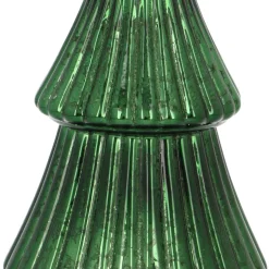 Sfeervolle Diepgroene Led-kerstboom Met Laagjes