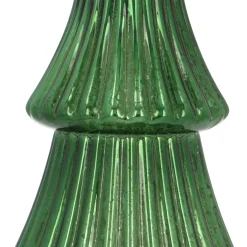 Sfeervolle Diepgroene Led-kerstboom Met Laagjes