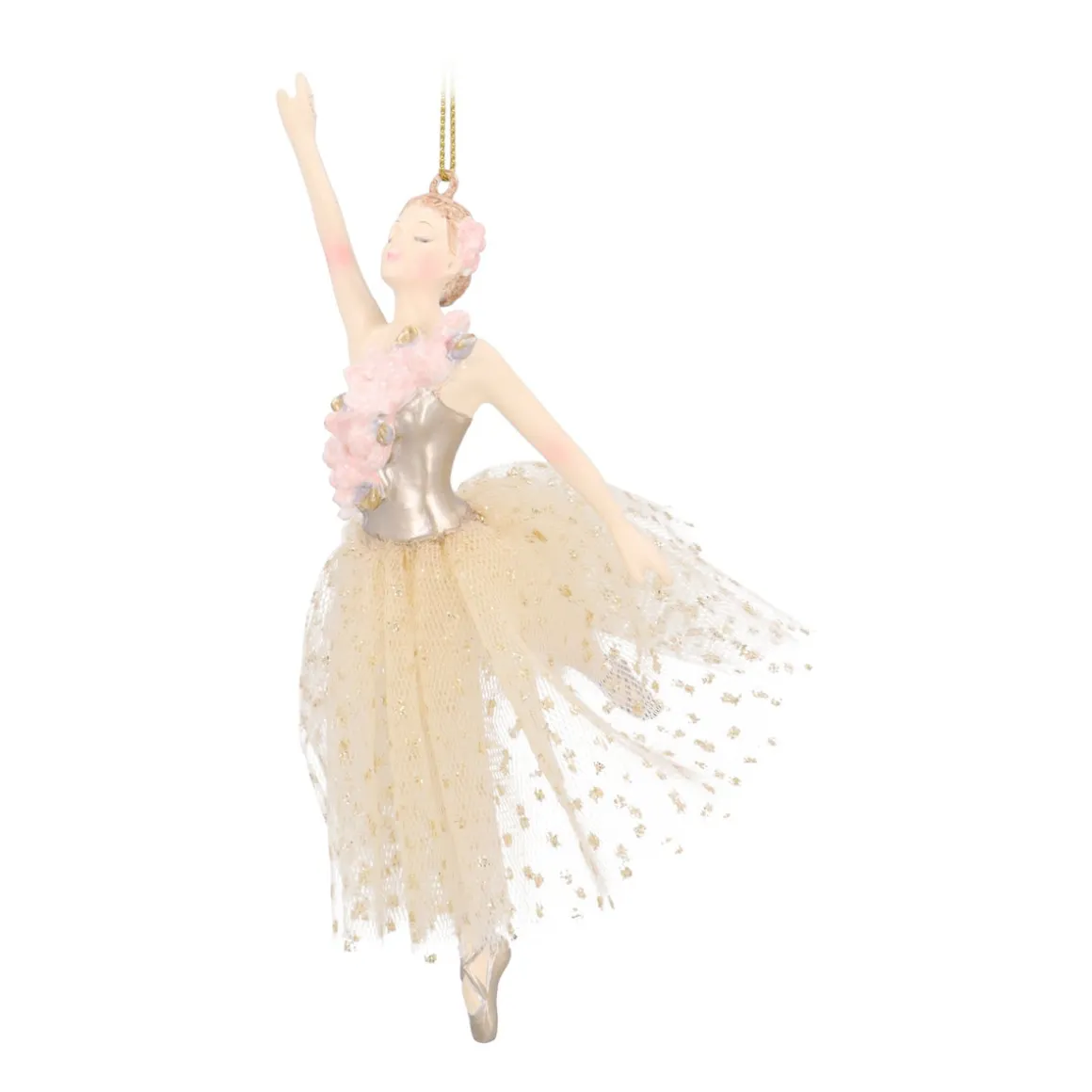 Sierlijke Kersthanger Met Kanten Tutu
